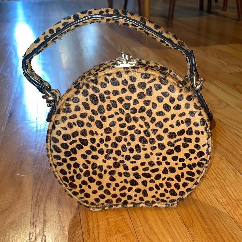 Anthropologie Leopard Bag